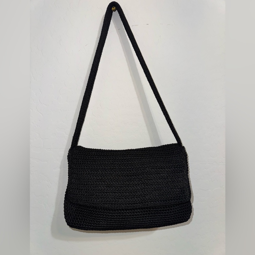 The Sak classic crochet shoulder purse small